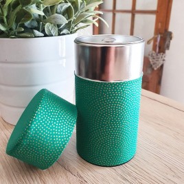 Japanese green wushi tea box