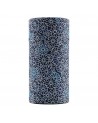 Zylindrische Schachteln aus Washi-Papier mit blau-weißem Blumenmuster für Tee und Aufgüsse