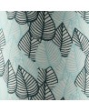 Schwarze und blaue Blattmuster auf Washi-Papierschachtel für Ryokucha-Tee