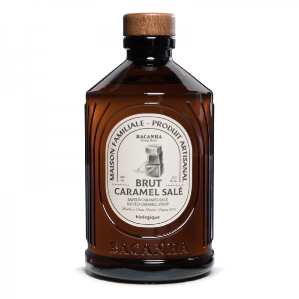 Raw Salted Caramel Bacanha Syrup