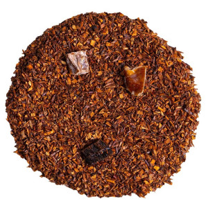 mengsel van rooibos met stukjes dadel en vanille voor een verwennende infusie
