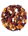 mélange de tisane hiver fruits épices hibiscus pomme cannelle clou de girofle cardamome