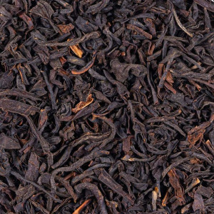 tè nero a foglie intere con scaglie di vaniglia per infusione aromatica