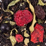 black tea with fruits