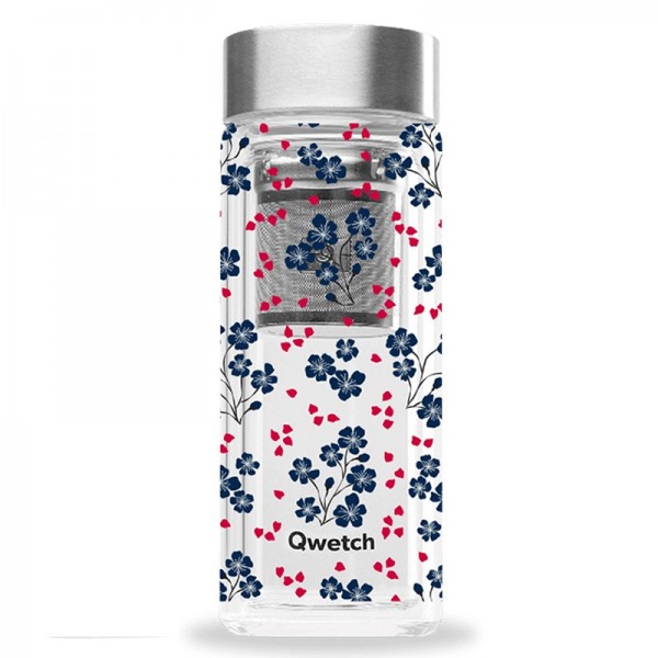 Théière en verre Hanami bleu Théière en verre Hanami bleu
