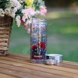 Cherry blossom glass teapot