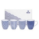 Coffret Mug Nippon Blue 38cl