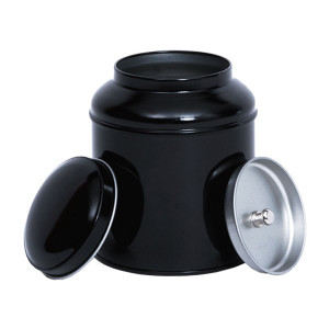 Black Metal Tea Box | Capacity 100g