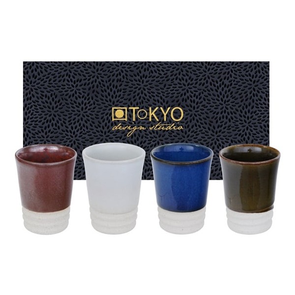 Set 4 Tasses Expresso Personnalisées avec gravure laser