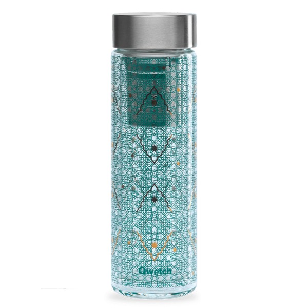 Théière en verre double paroi Majorelle Théière en verre double paroi Majorelle