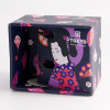 Doos versierd met illustratie van maiko in gebloemd kimono voor kawaii mok 380ml
