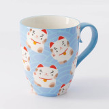 mug lucky cat