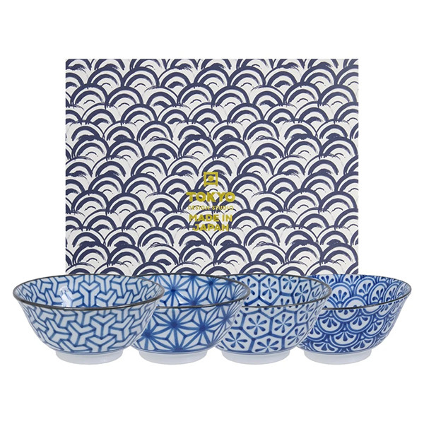 Coffret Bols 4x550ml Tokyo design