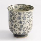 tasse motif fleur japonaise