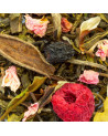 Weißtee mit getrockneten Johannisbeeren-, Himbeer- und Rosenblütenblättern von Thés & Traditions