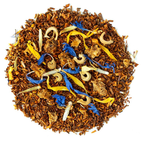 Organic Orange Lemon Rooibos - Fresh and thirst-quenching infusion with citrus and cornflower blossoms