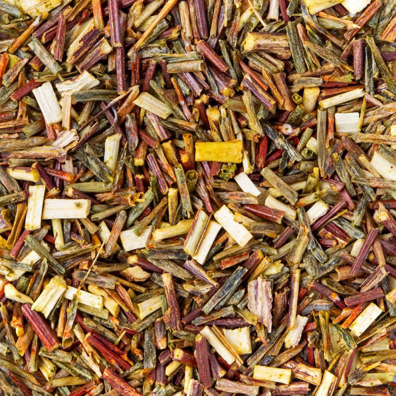 miscela di rooibos verde in rametti per infusione naturale