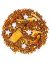 Mischung aus Rooibos Zitrone mit Zitrusstücken und süßen weißen Sternen