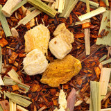 Rooibos Gingembre Citron - morceaux de gingembre, écorces de citron et feuilles de rooibos pour une infusion revigorante et bio