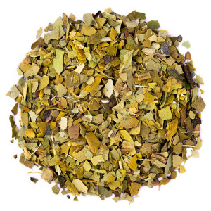 gesneden groene maté bladeren voor infusie merk Thés et Traditions