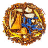 tè rosso Blue Downs: pezzi di mango, scorze d'arancia, petali di rosa e fiori di fiordaliso.