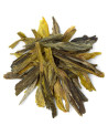 Organic Tai Ping Hou Kui green tea leaves long flat and twisted