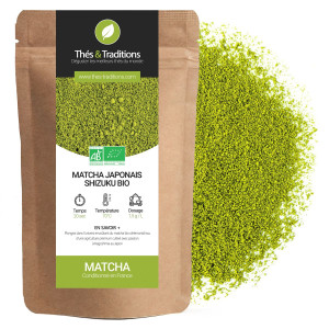 Matcha Japonais Cérémonial Bio Shizuku