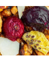 getrocknete Früchte Kirsche Kokos Kräutertee Thés & Traditions natürliche Mischung Zutaten