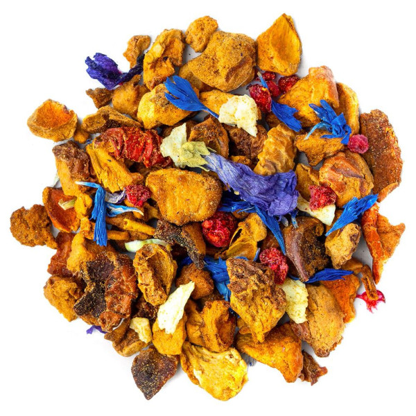 Purple Garden Herbal Tea - A Floral and Fruity Journey