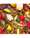 Mischung aus getrockneten Pflanzen Fenchel Hibiskusblüten Ingwer Nelken für Kräutertee innerer Friede