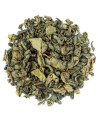 gunpowder groene thee grade 1 gerolde en droge bladeren voor infusie
