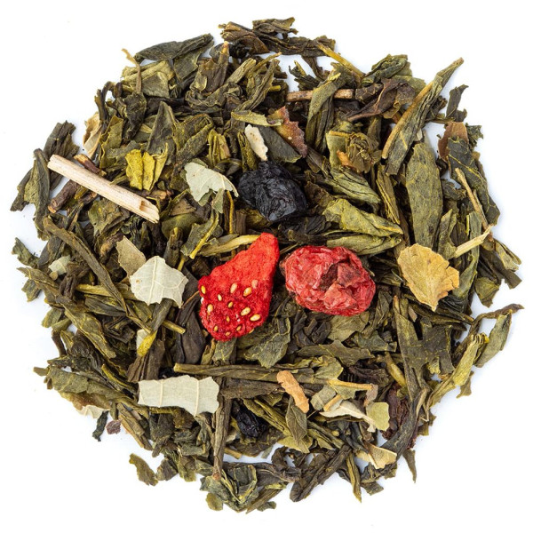 Wild Berries Tea | Organic Green Tea Thés & Traditions