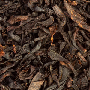 foglie di tè nero Jardin d'Alice Thés et Traditions sfuso dalle sfumature marroni e nere