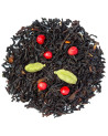 Black tea blend with pistachios, cardamom and red berries Thés Traditions