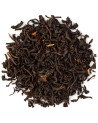 Lose Blätter von Assam TGFOP Second Flush Rembeng Schwarztee mit braunen und schwarzen Nuancen