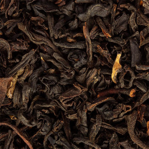 foglie di tè nero Assam TGFOP Second Flush Rembeng sfuse