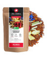 Rooibos mirtillo rosso zenzero bio in sacchetto kraft con infusione ai fiori e spezie naturali