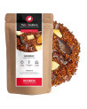 sachet de rooibos mowbray saveur caramel citron avec morceaux d agrumes et épices