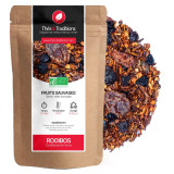 Biologische wilde vruchten rooibos kraftzak met mengsel van rooibos bessen en gedroogd fruit