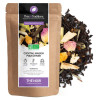 Winter house cocktail black tea with orange peel pieces cinnamon and organic rose petals Winter house cocktail black tea with orange peel pieces cinnamon and organic rose petals