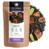 mocha black tea cardamom coffee flavor in leaves with date pieces and coffee beans mocha black tea cardamom coffee flavor in leaves with date pieces and coffee beans