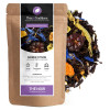 Blackberry lemon black tea kraft bag with black tea leaves blackberries and citrus peels Blackberry lemon black tea kraft bag with black tea leaves blackberries and citrus peels