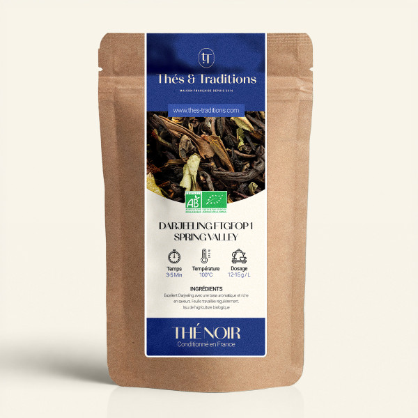 Organic Darjeeling Tea: FTGFOP1 Spring Valley Estate