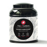 Boîte de rooibos amincissant pêche citron Thés et Traditions avec instructions d'infusion