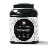 Boîte de thé Oolong Montagne du Tibet saveur grenade pêche Thés & Traditions