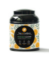 Box of wild freshness rooibos orange eucalyptus Thés et Traditions with citrus and leaf illustrations