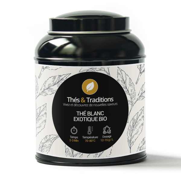 Exotic Tea | Organic White Tea | Thés & Traditions