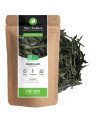 Organic Shincha Miyazaki green tea kraft bag with loose Japanese green tea leaves