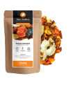Tisane Nuage d'amandes mélange de fruits séchés pomme ananas papaye amande