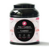 scatola di tè freddo flamingo